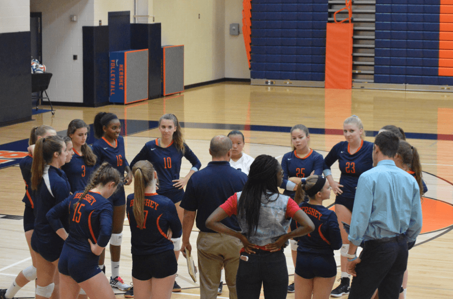 Hershey Girls Volleyball Defeats Northern The Broadcaster