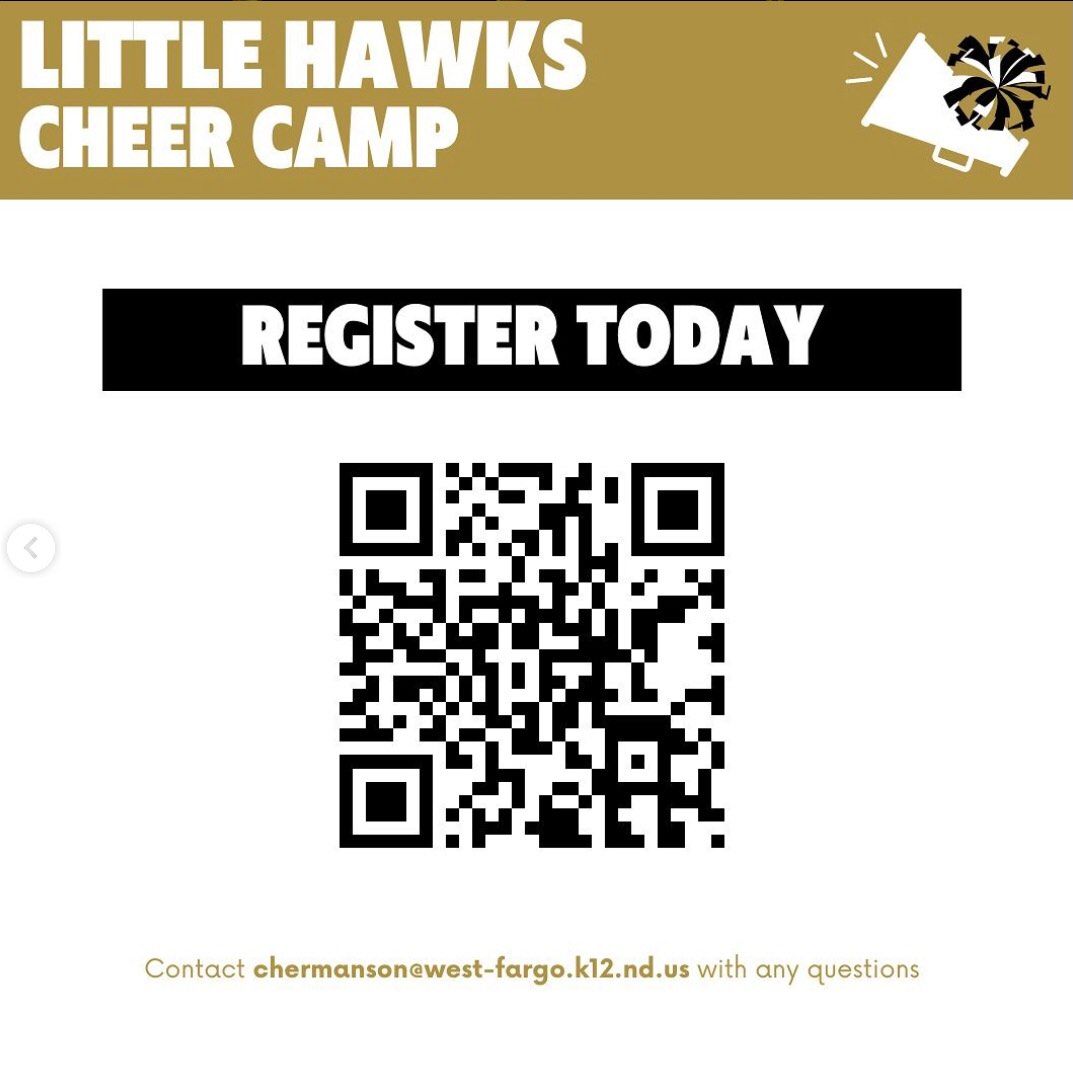 Little Hawks Cheer Camp Open For Football Season Horace High School News