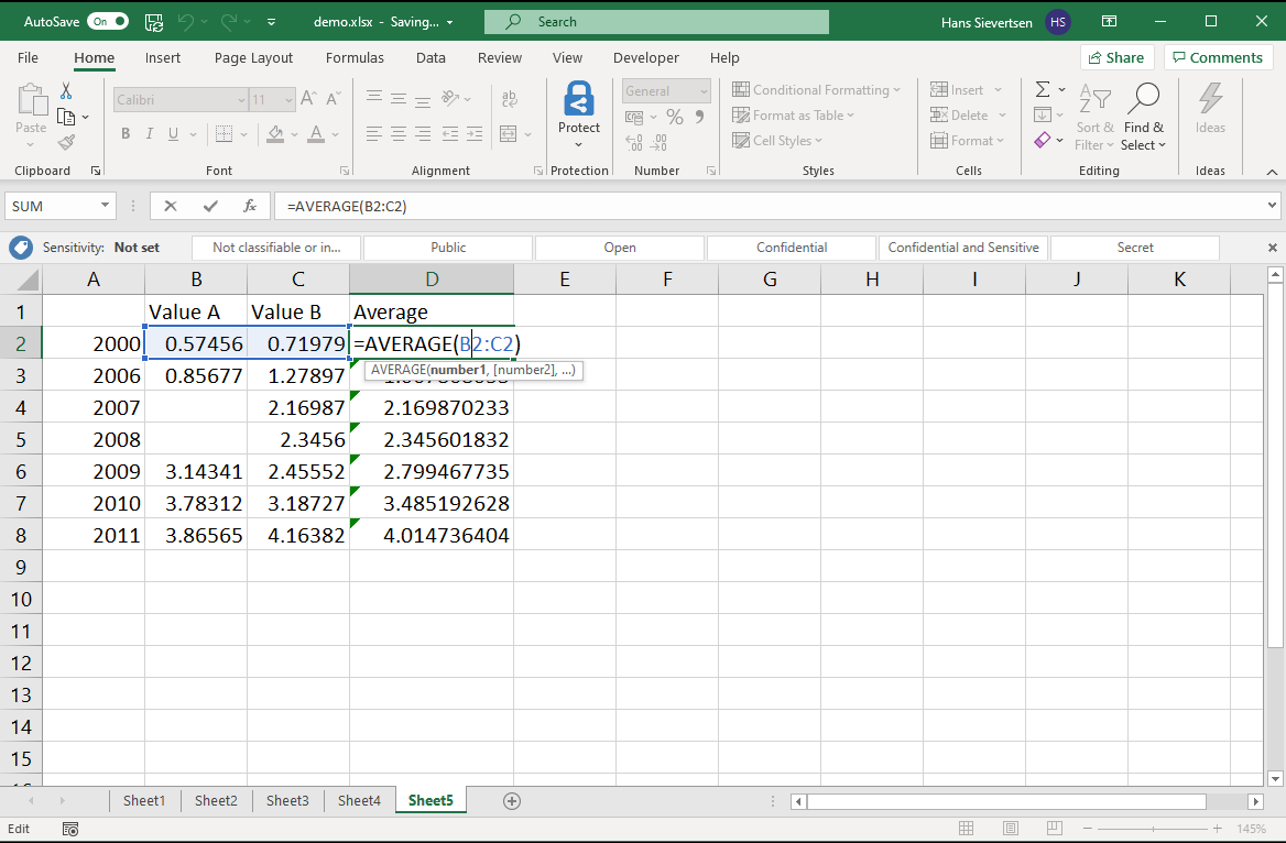 6 Error Messages & Warnings Excel for UoB students