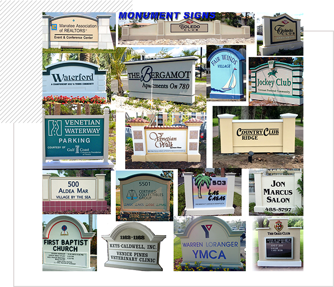 Misc ─ Monument Signs ─ H&H Signs, Inc.