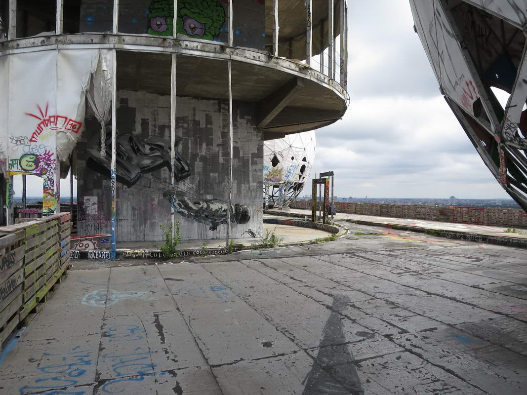 Teufelsberg Die alte Abhörstation Unterwegs mit Ronald