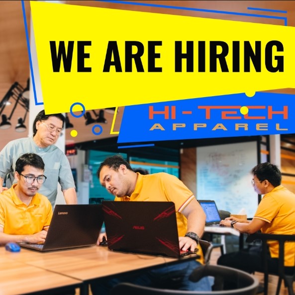 We Are Hiring! HiTech Apparel