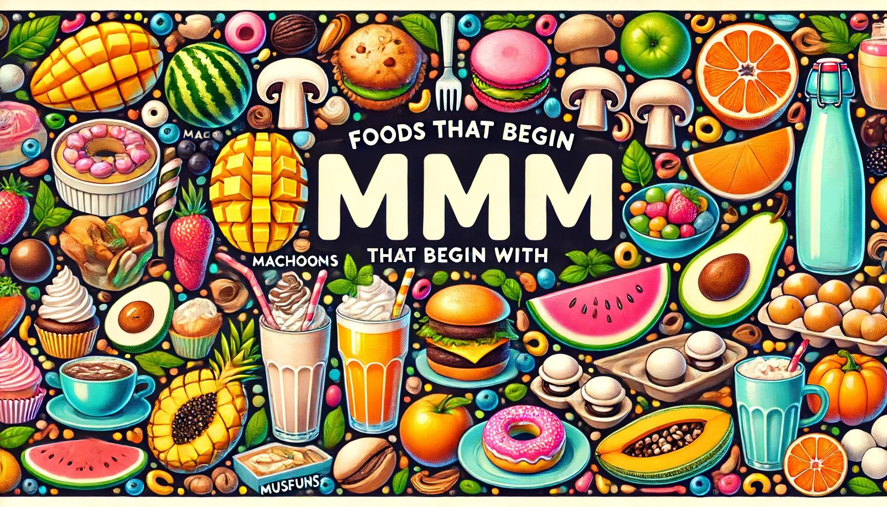 We Find A List Of 33 Foods That Begin With M