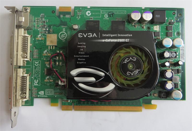 NVidia GeForce 7600 GT характеристики та особливості
