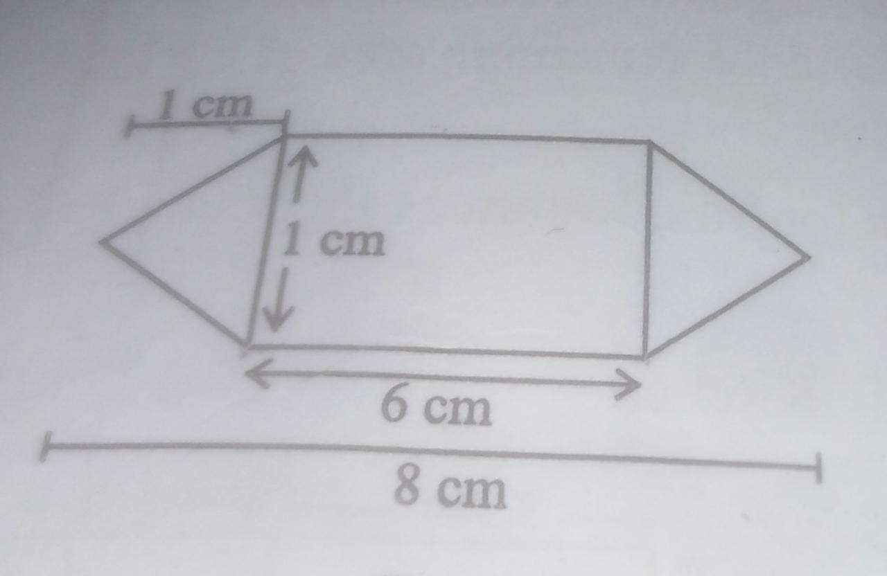 find the area of enclosed figure Brainly.in