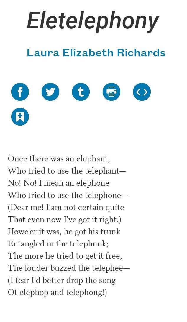 this is the poem eletelephony plz tell me answers if these questions1