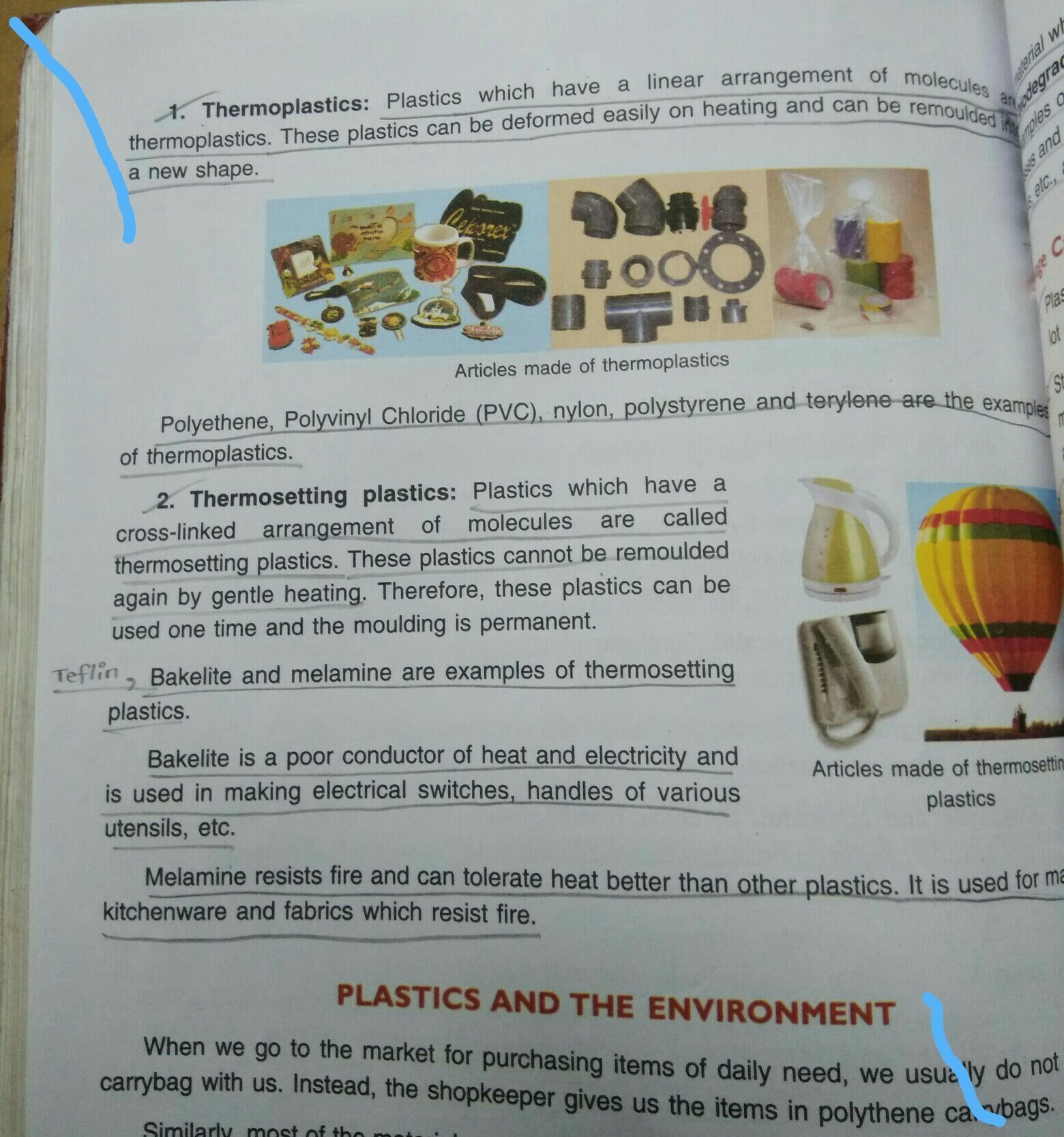 What is the difference between thermoplastic and thermosetting plastics