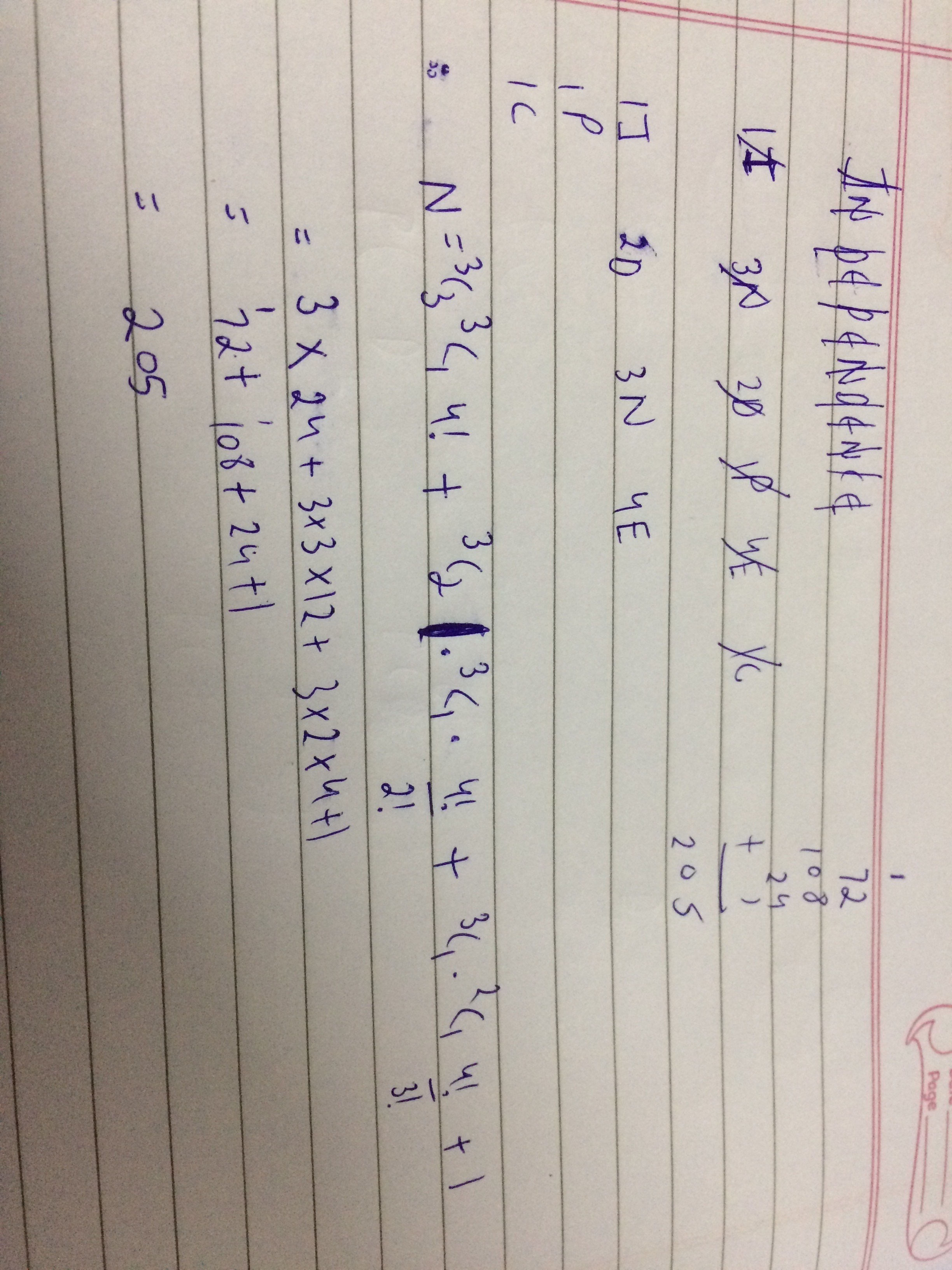 how many words can be formed by four letters taken at a time fron word