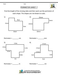 Area And Perimeter Questions And Answers