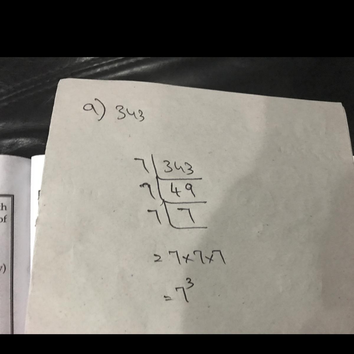 express the following as product of powers of their prime factors (a