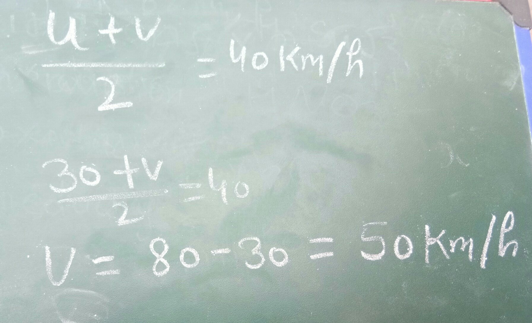 On a 60 km straight road , a bus travels the first 30 km with a uniform