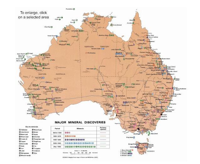 Australia is a largest producer of ______ in the World. a. Bauxite b