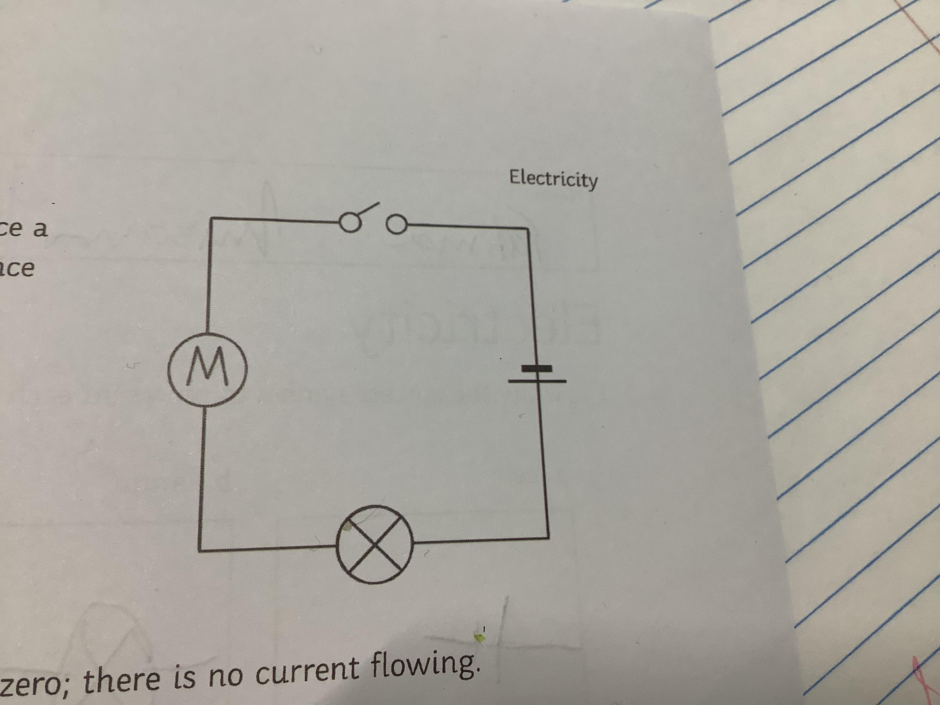 Add to this diagram to show where you would place a voltmeter in order