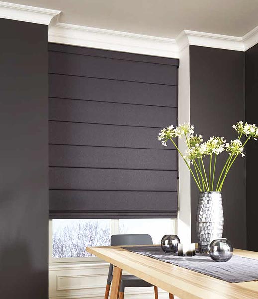 Roman Blinds Hitech Blinds and Shutters