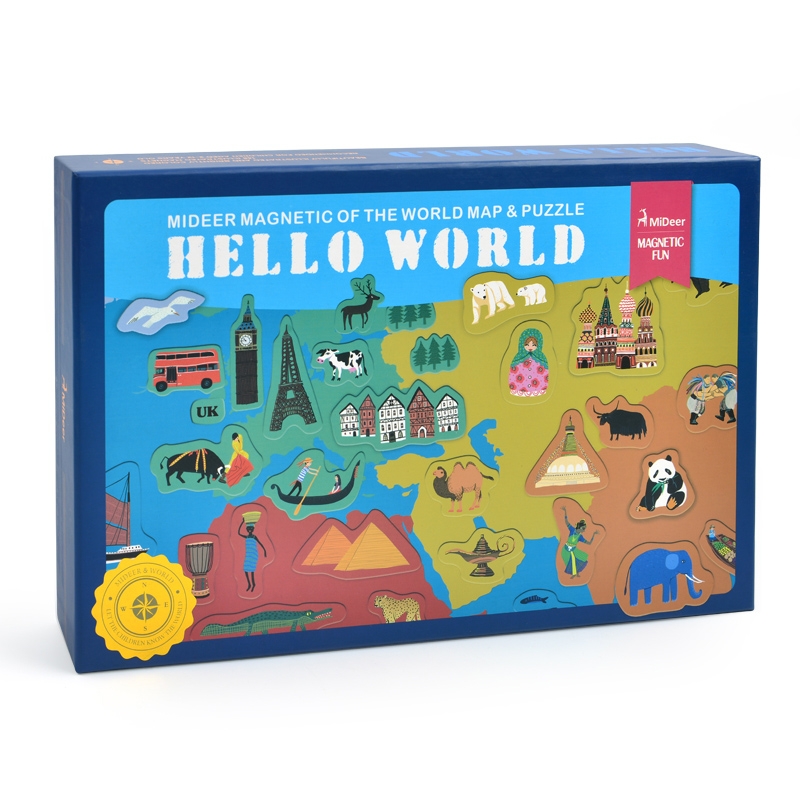 Mideer Hello World Puzzle HI BABIES
