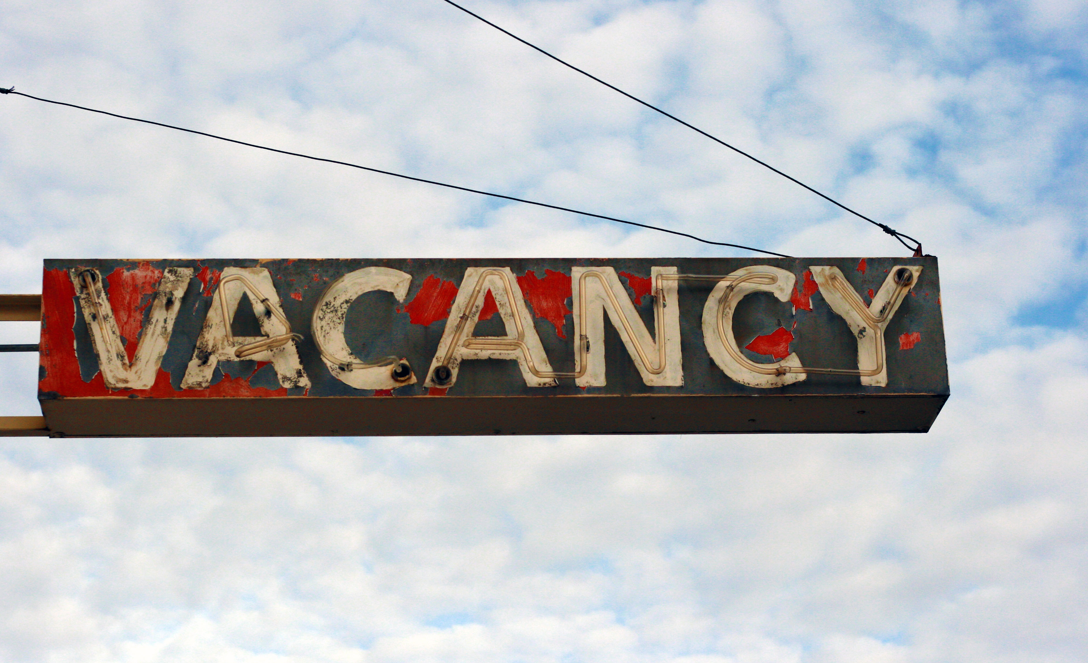 Large Number Of Vacancy Signs In Vancouver Active Main Street