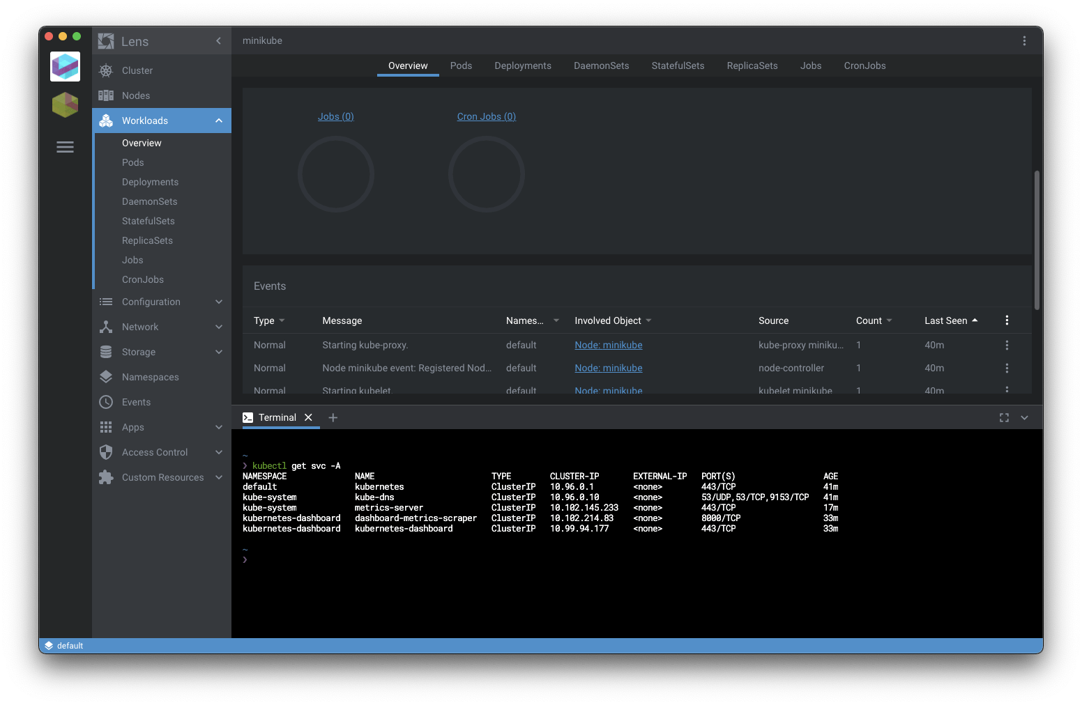 Minikube 클러스터와 도구준비
