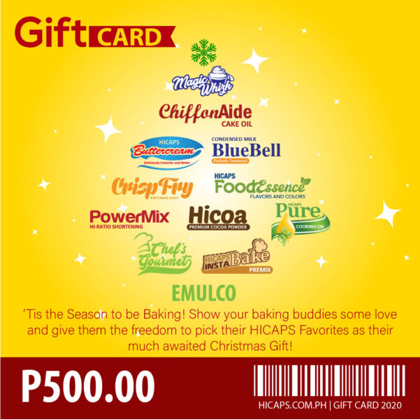 P500 GIFT CARD HICAPS Marketing Corporation