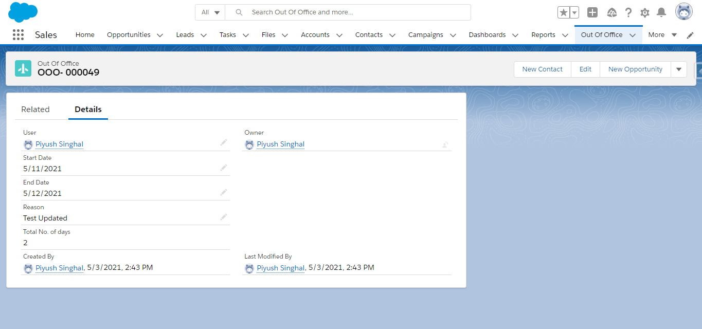 Capture Time to Contact Lead in Salesforce HIC Global Solutions