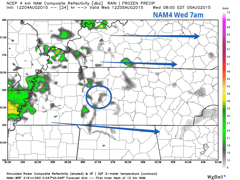 Tuesday, August 4, 2015 Hickman Severe Weather Hickman County TN