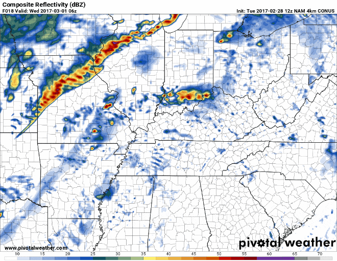 Storms Tuesday, February 28, 2017 Hickman Severe Weather Hickman