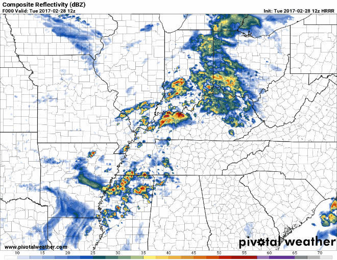 Storms Tuesday, February 28, 2017 Hickman Severe Weather Hickman