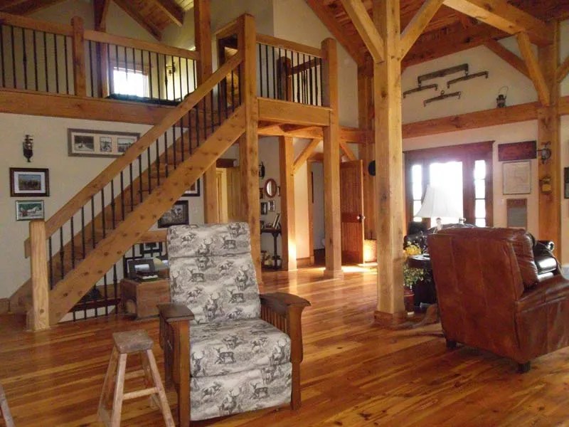 Custom Timber Framing in Ohio Hickory Circle Construction LTD.