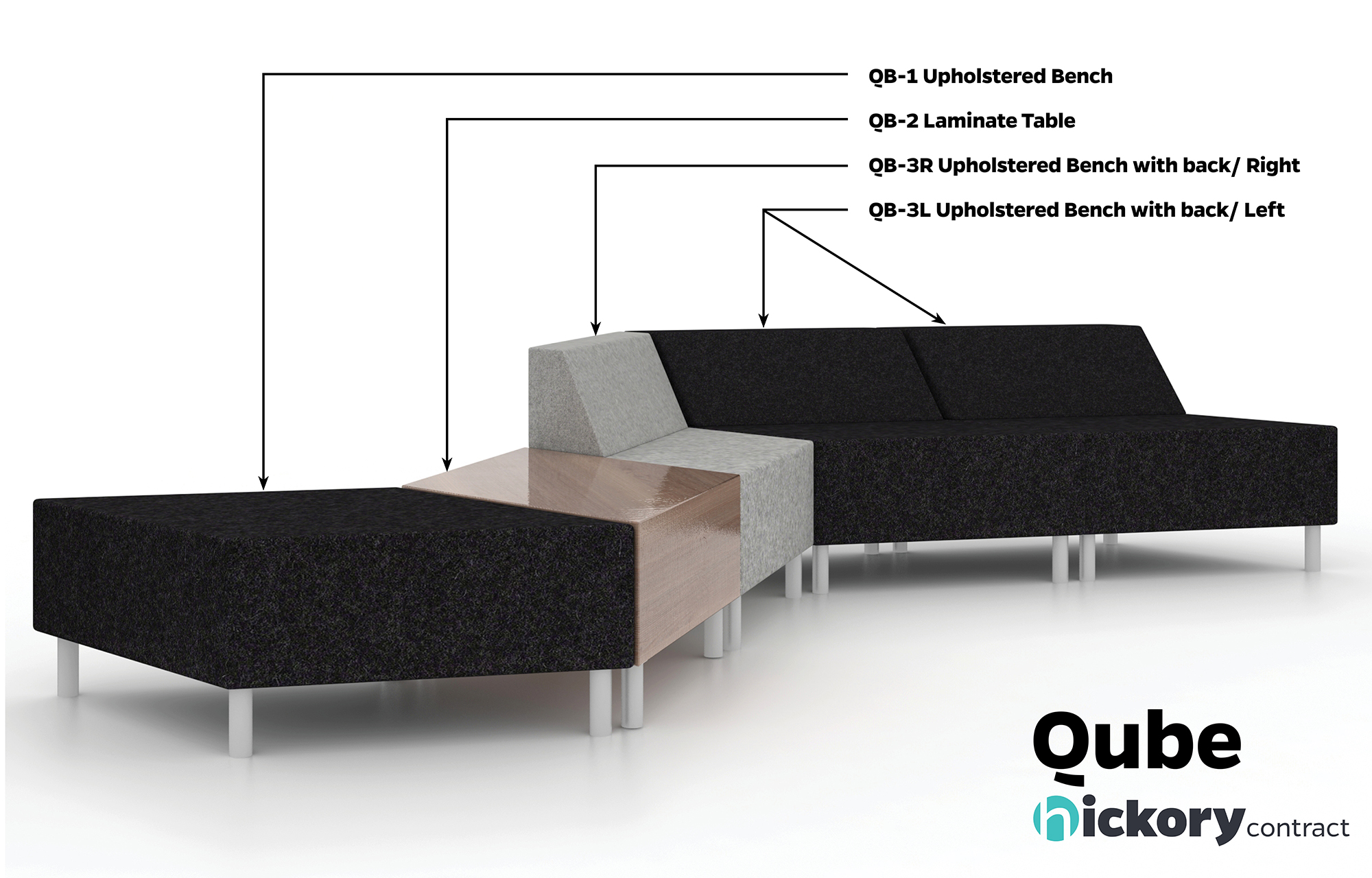 Qube Hickory Contract Commercial Furniture Manufacturing