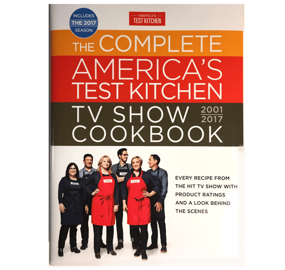 America's Test Kitchen TV Show Cookbook 20012017 Hi Class Living