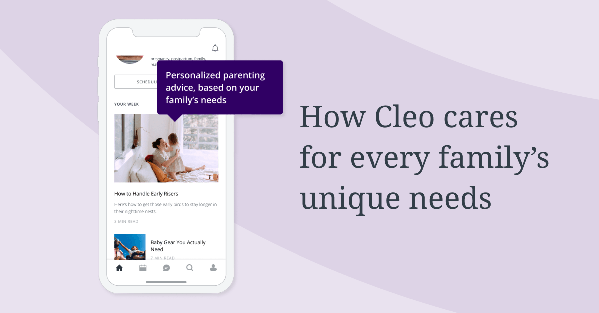 5 ways Cleo personalizes care for members Cleo