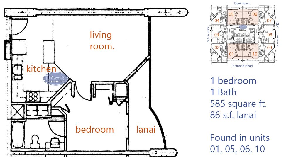 One Archer Lane Honolulu, Hawaii Condo by