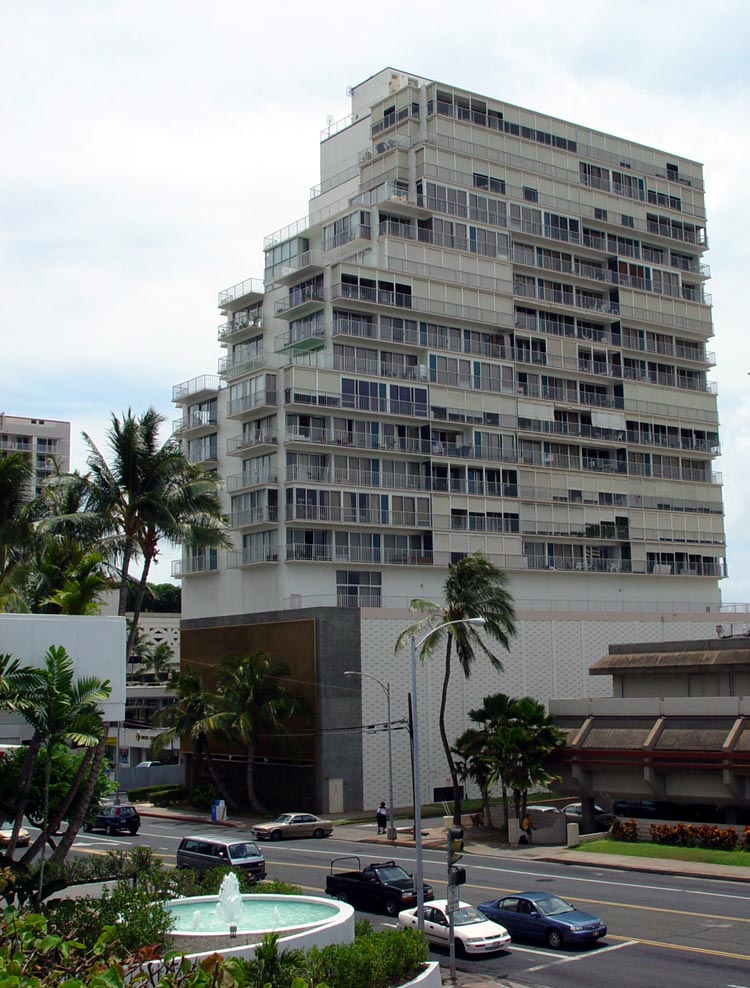 Sunset Towers Honolulu, Hawaii Condo by