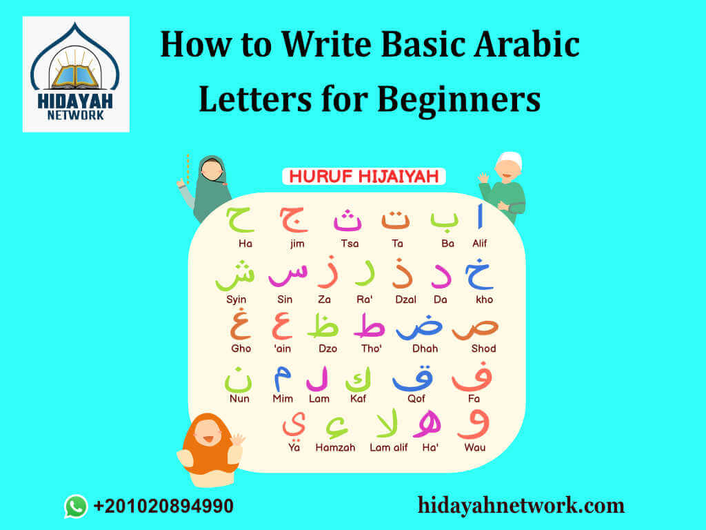 How To Write Basic Arabic Letters For Beginners? Must Read