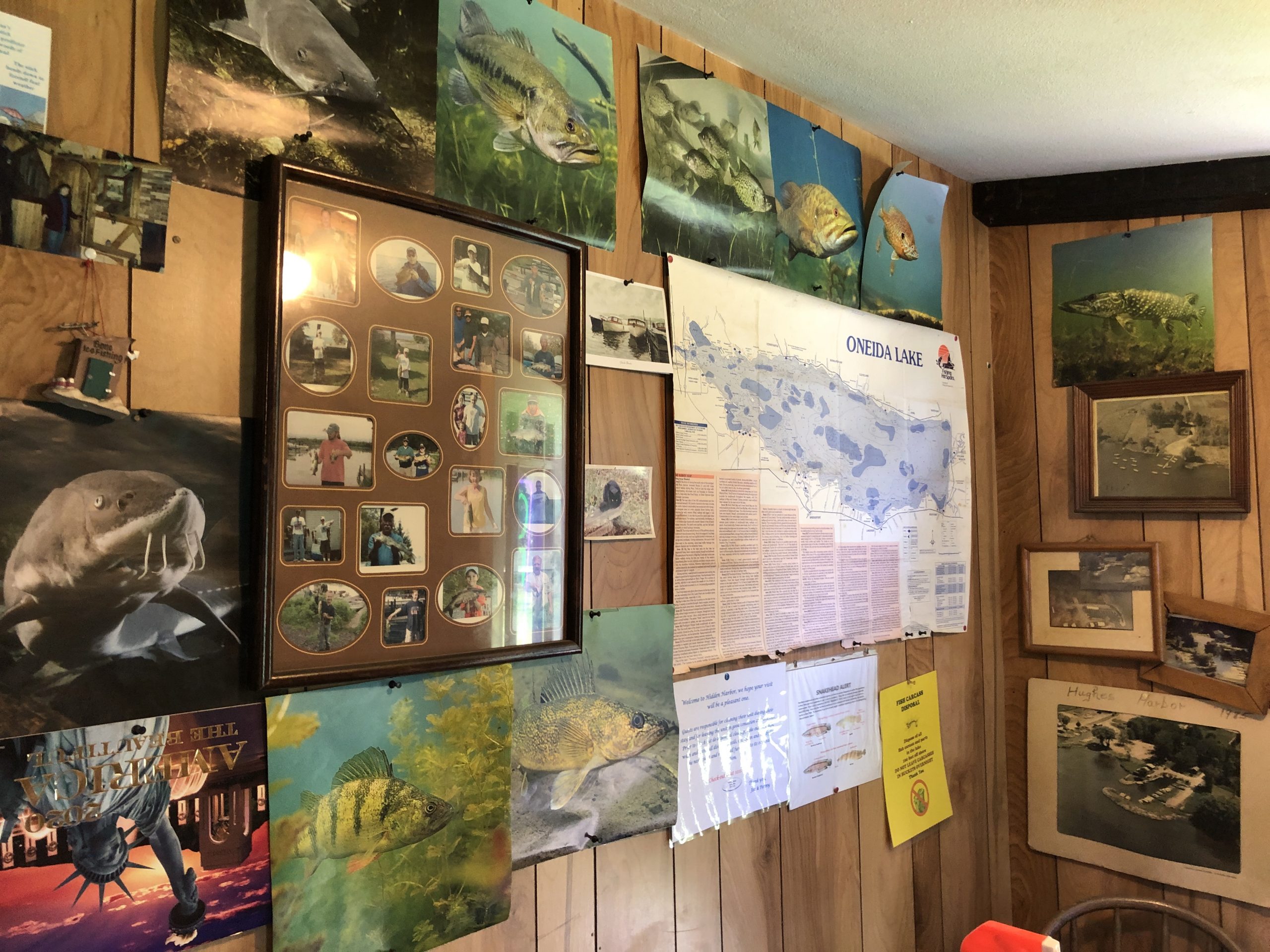 Hidden Harbor In Canastota NY Fish Camp Oneida Lake