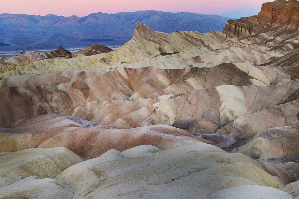 Visit Death Valley's Zabriskie Point Hidden CA