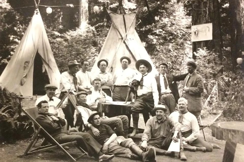 Bohemian Grove Hidden California