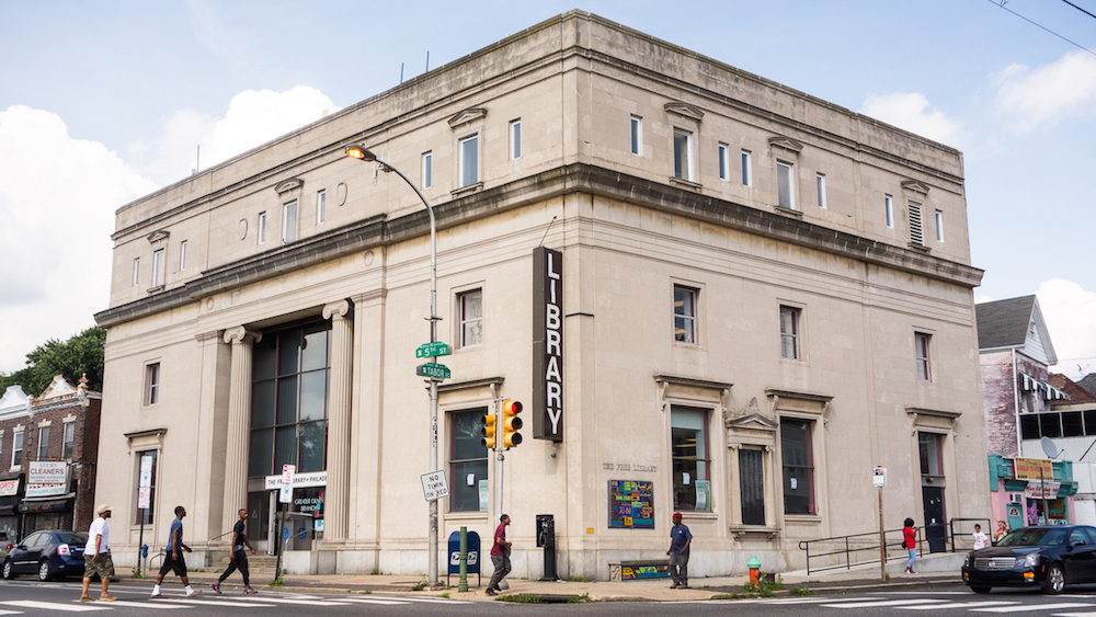 The Greater Olney Library at 5th and Tabor Streets opened in 1949