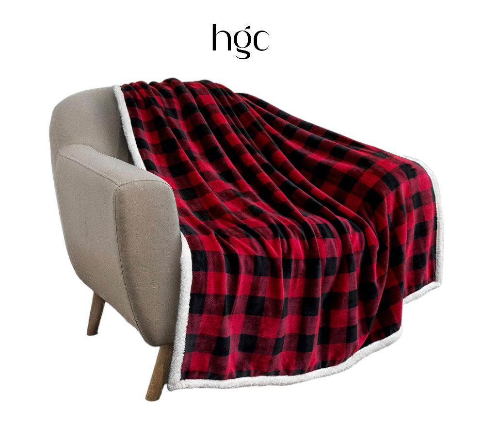 Red/White Sherpa Blankets Hidden Gems