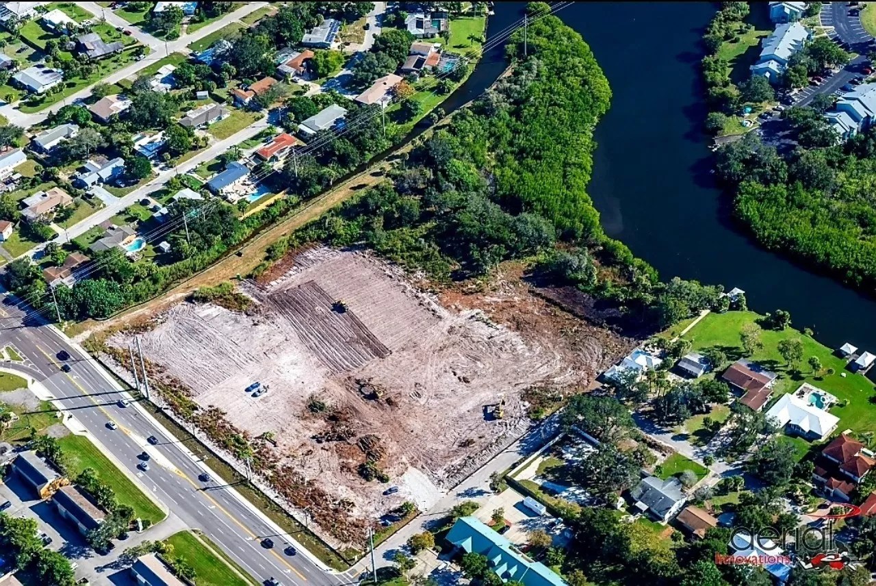 Modern townhomes at Hidden Harbor Estates in Melbourne, FL