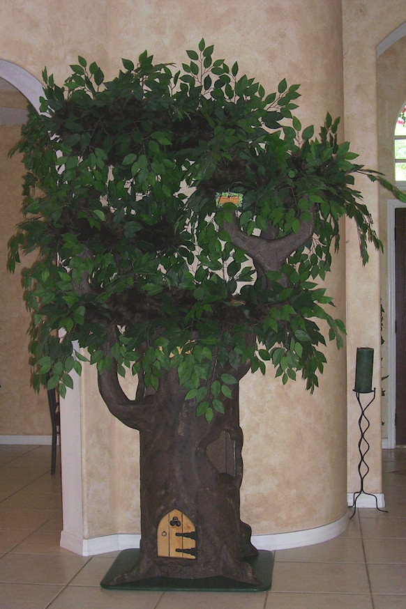 Custom Cat Trees from A Fantasy Forest Hidden Hollow Cat Trees by