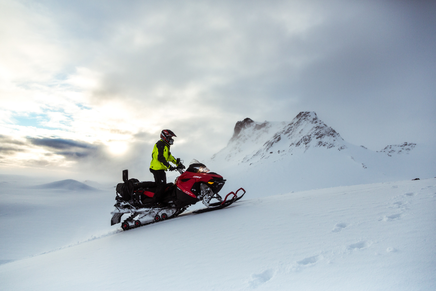 SNOWMOBILING & ICE CAVE TOUR FROM REYKJAVÍK