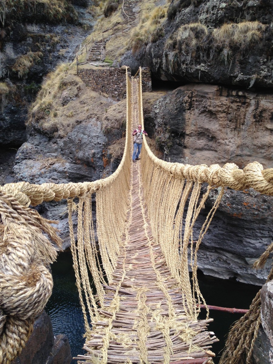 Search For The Last Inca Rope Suspension Bridge In Peru Hidden Inca Tours