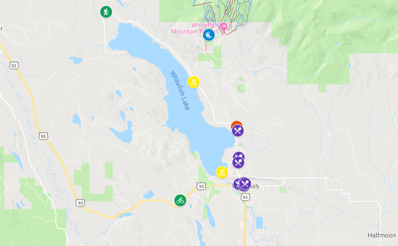 Hidden Moose Lodge Whitefish MT Glacier National Park Flathead Lake