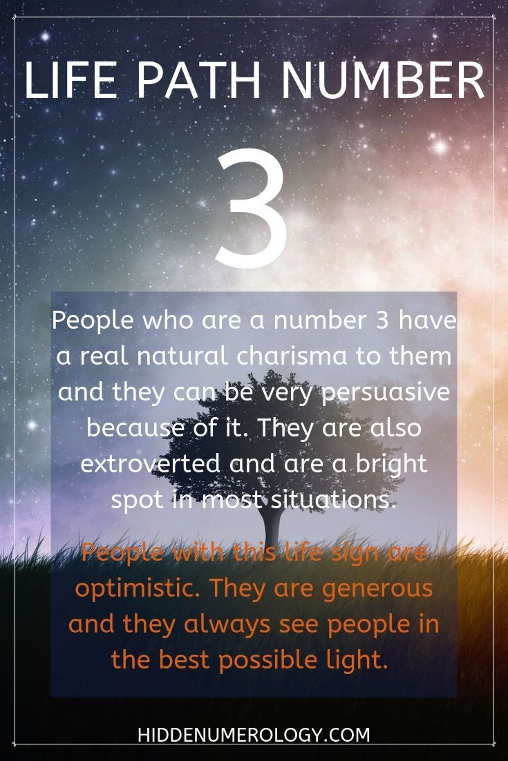 Life Path Number 3 Numerology Meaning