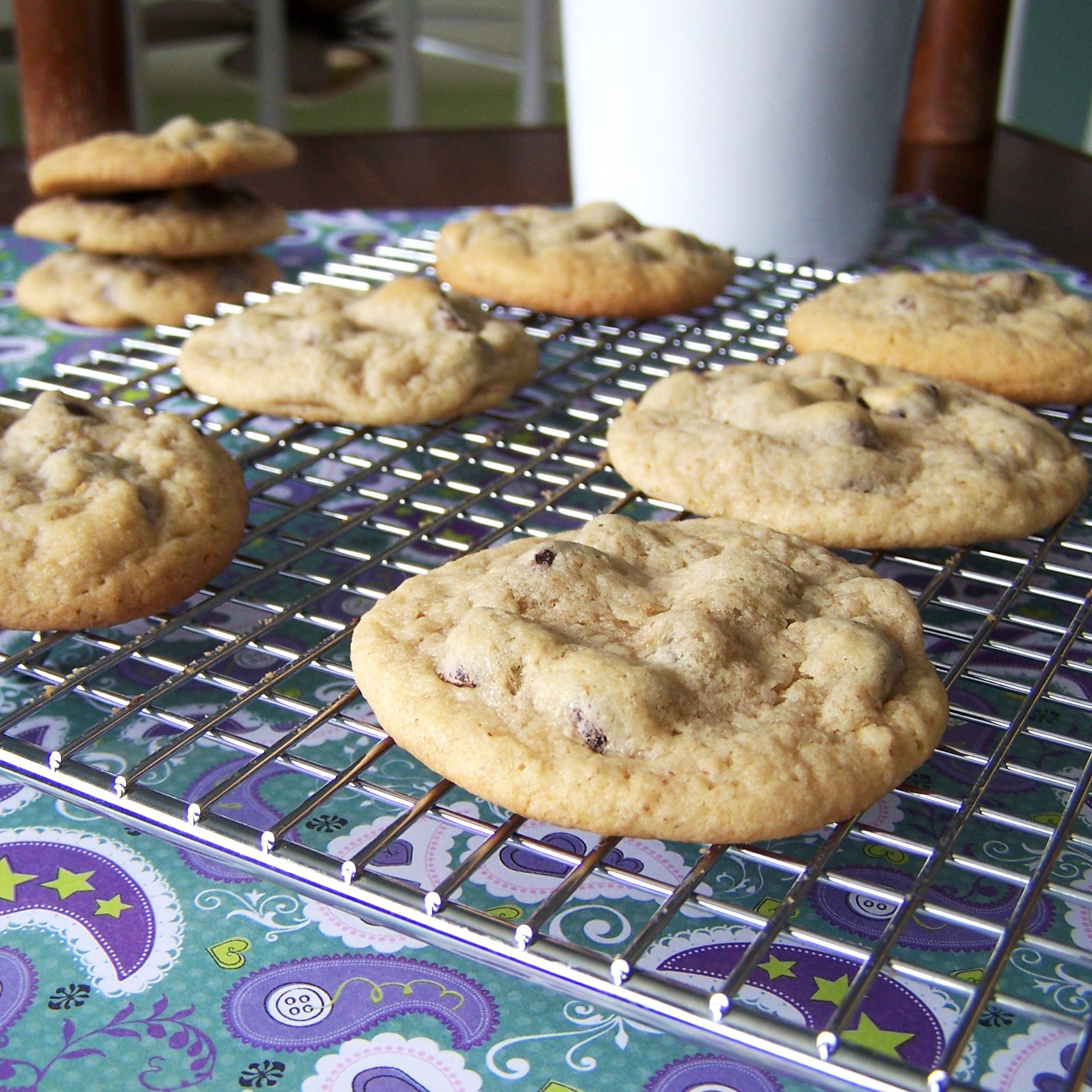 Saturday Sweets Dark Chocolate Almond Cookies