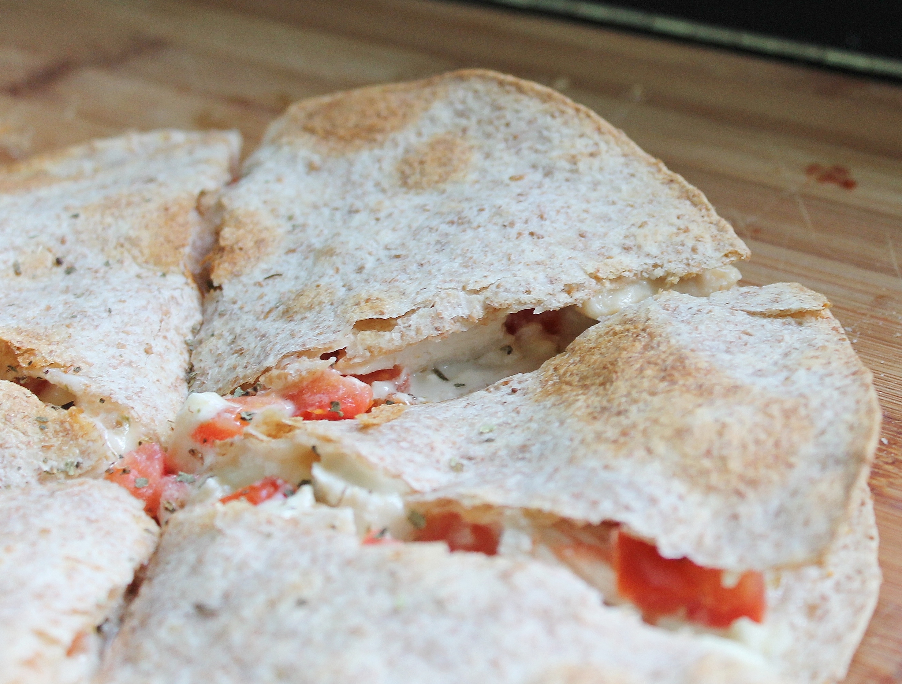 Baked Mediterranean Chicken Quesadillas