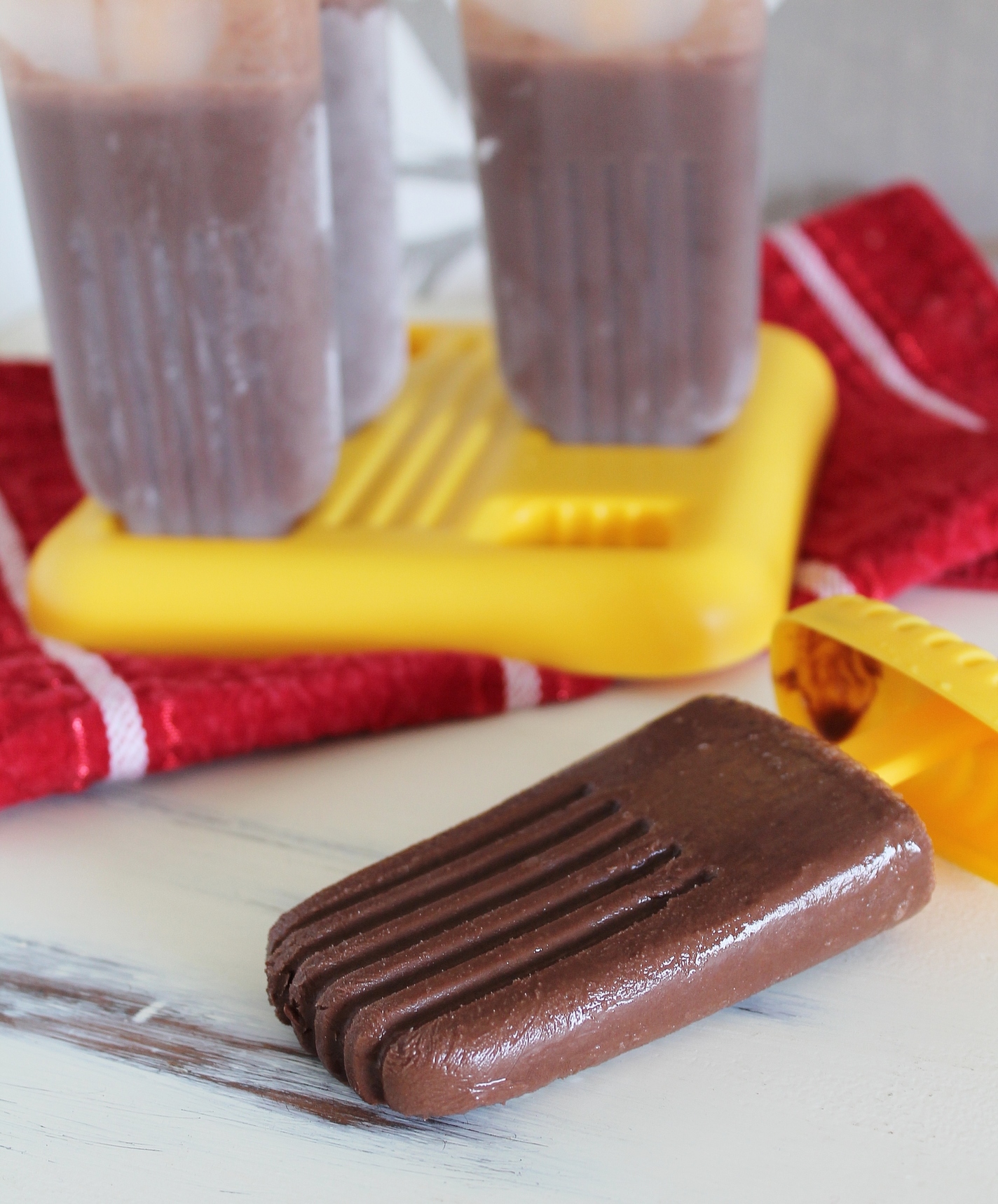 Saturday Sweets Homemade Fudgesicles