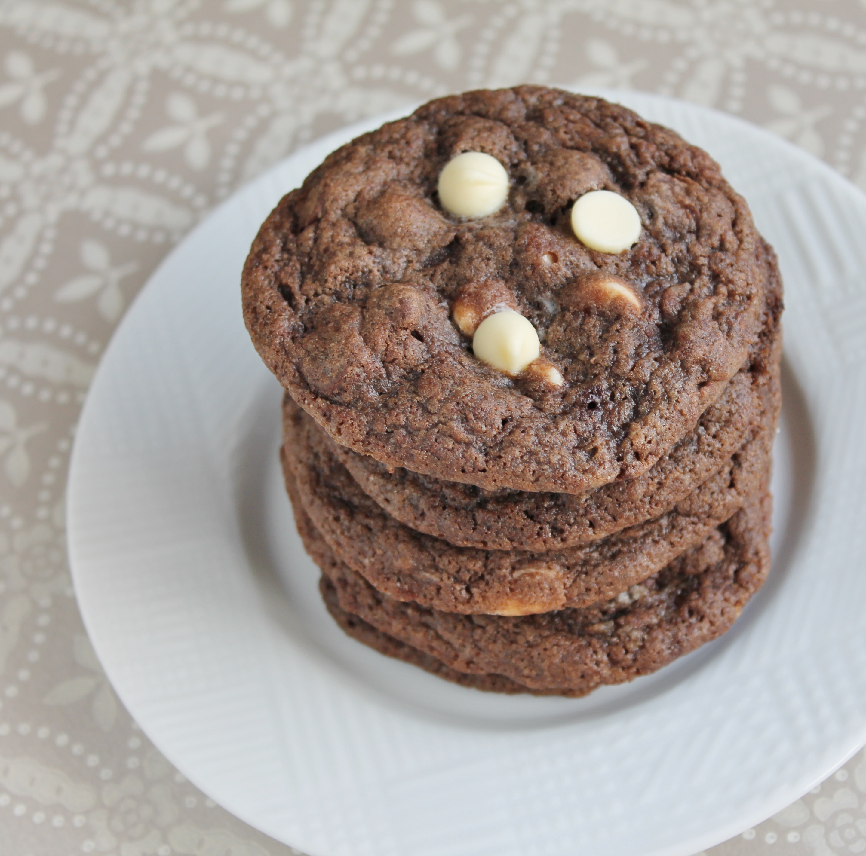 Triple Chocolate Cookies