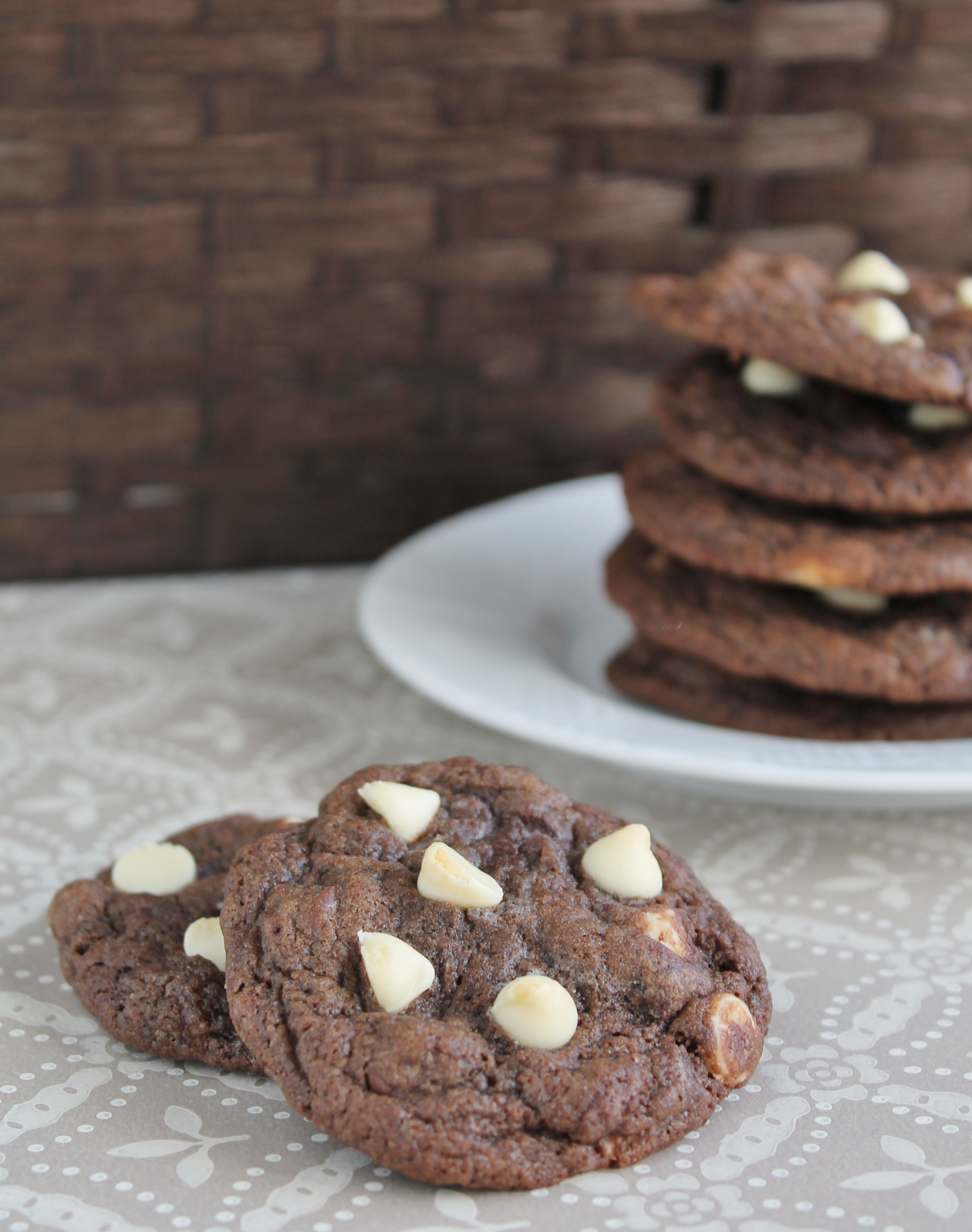 Triple Chocolate Cookies