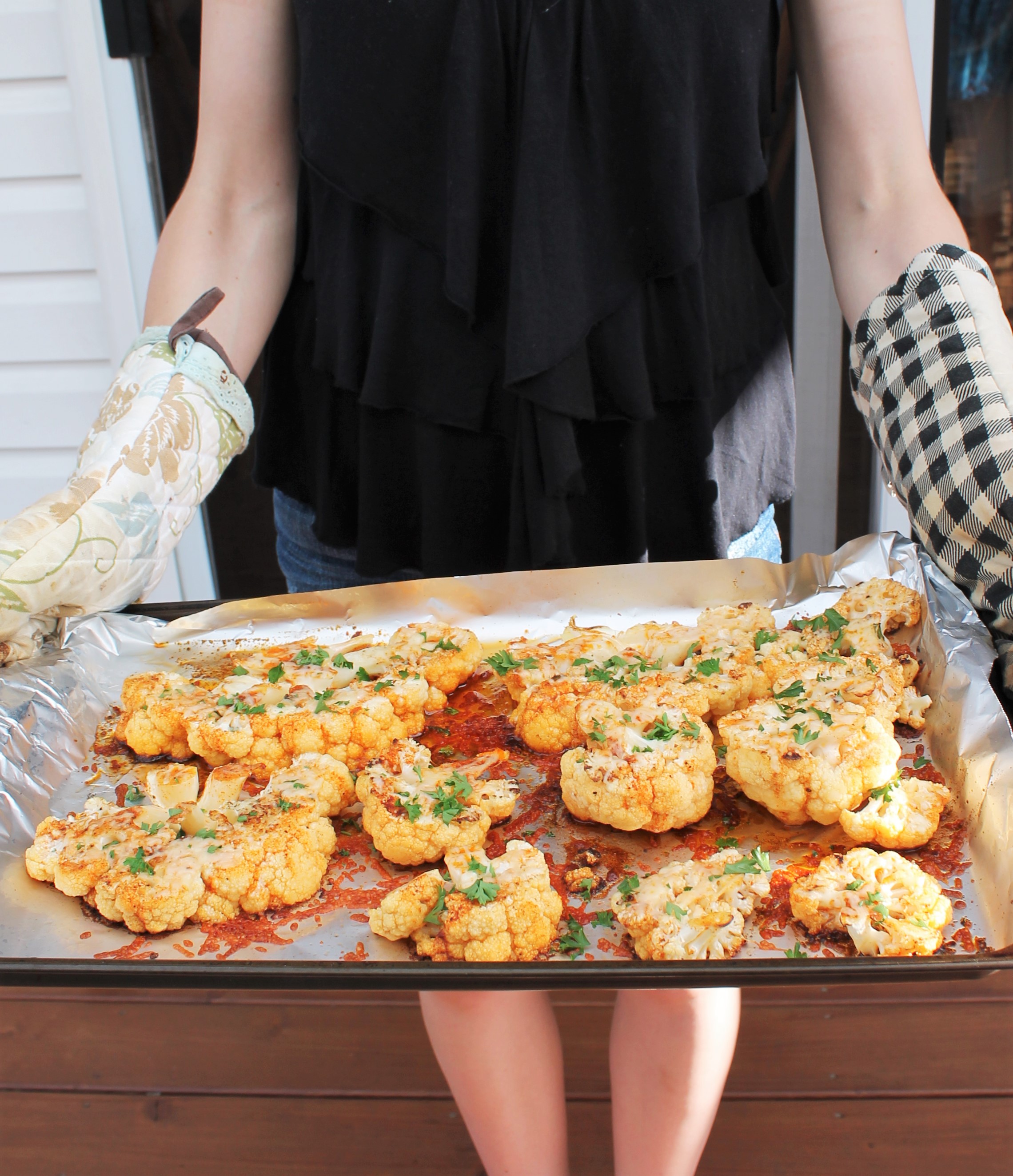 OvenRoasted Cauliflower “Steaks”